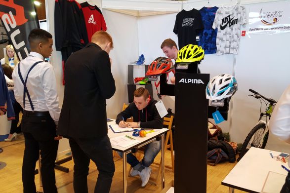 Die DWSC besucht die Übungsfirmenmesse 2016