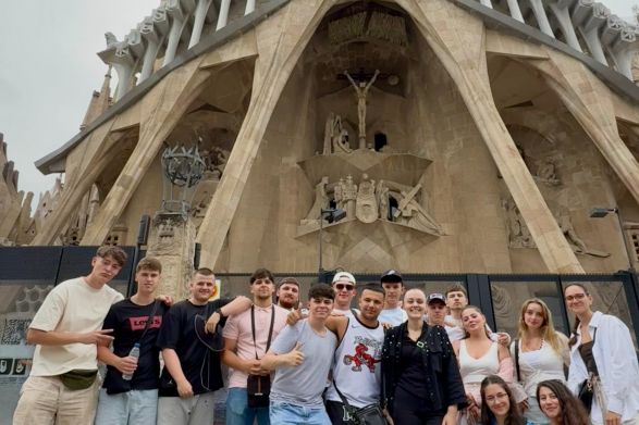 Klassenfahrt der 2W01 nach Barcelona